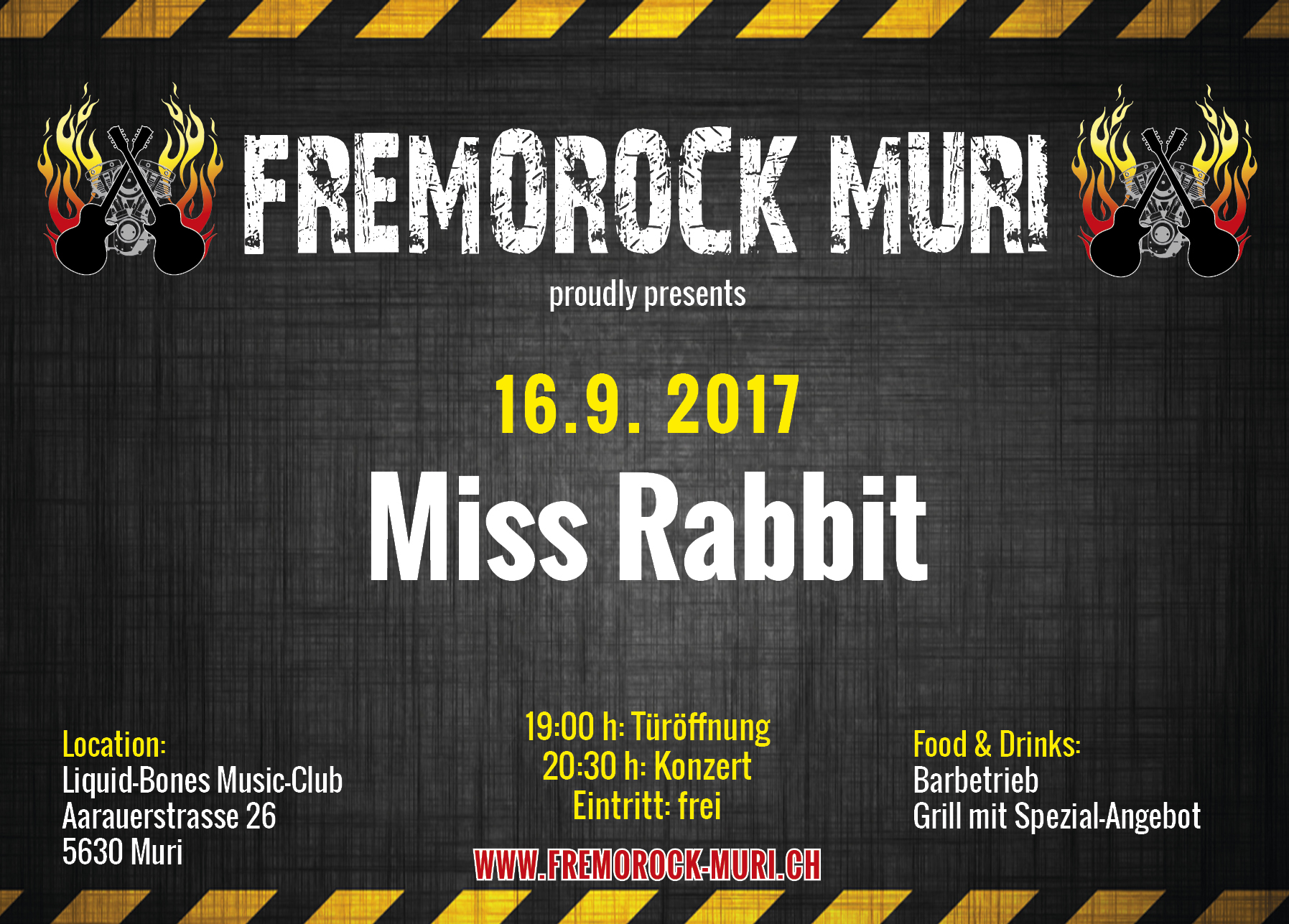 Flyer Fremorock 2017 - Miss Rabbit